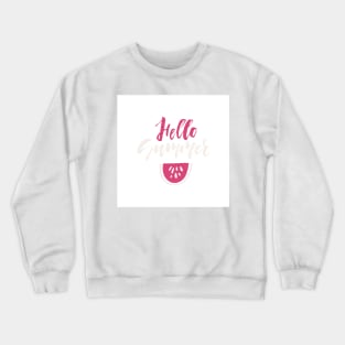 hello summer Crewneck Sweatshirt